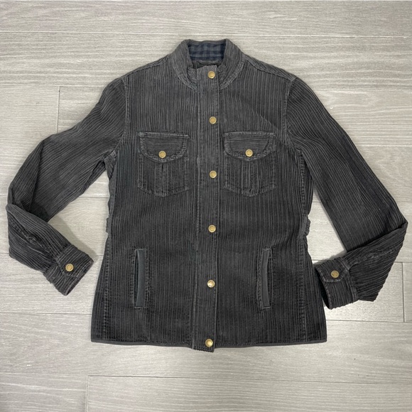 Faherty Acadia Utility Corduroy Jacket Women’s Size XS Cotton Plaid Lined - Picture 7 of 16